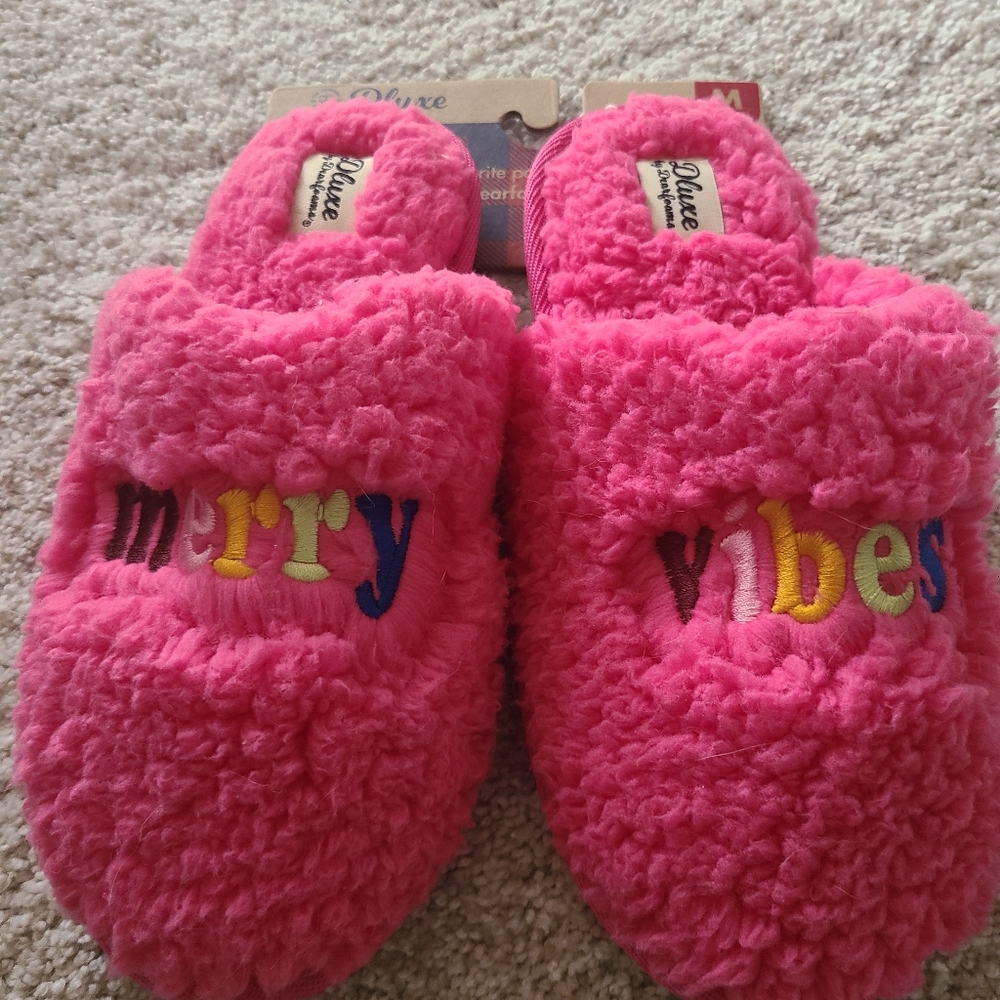 Dearfoams holiday slippers